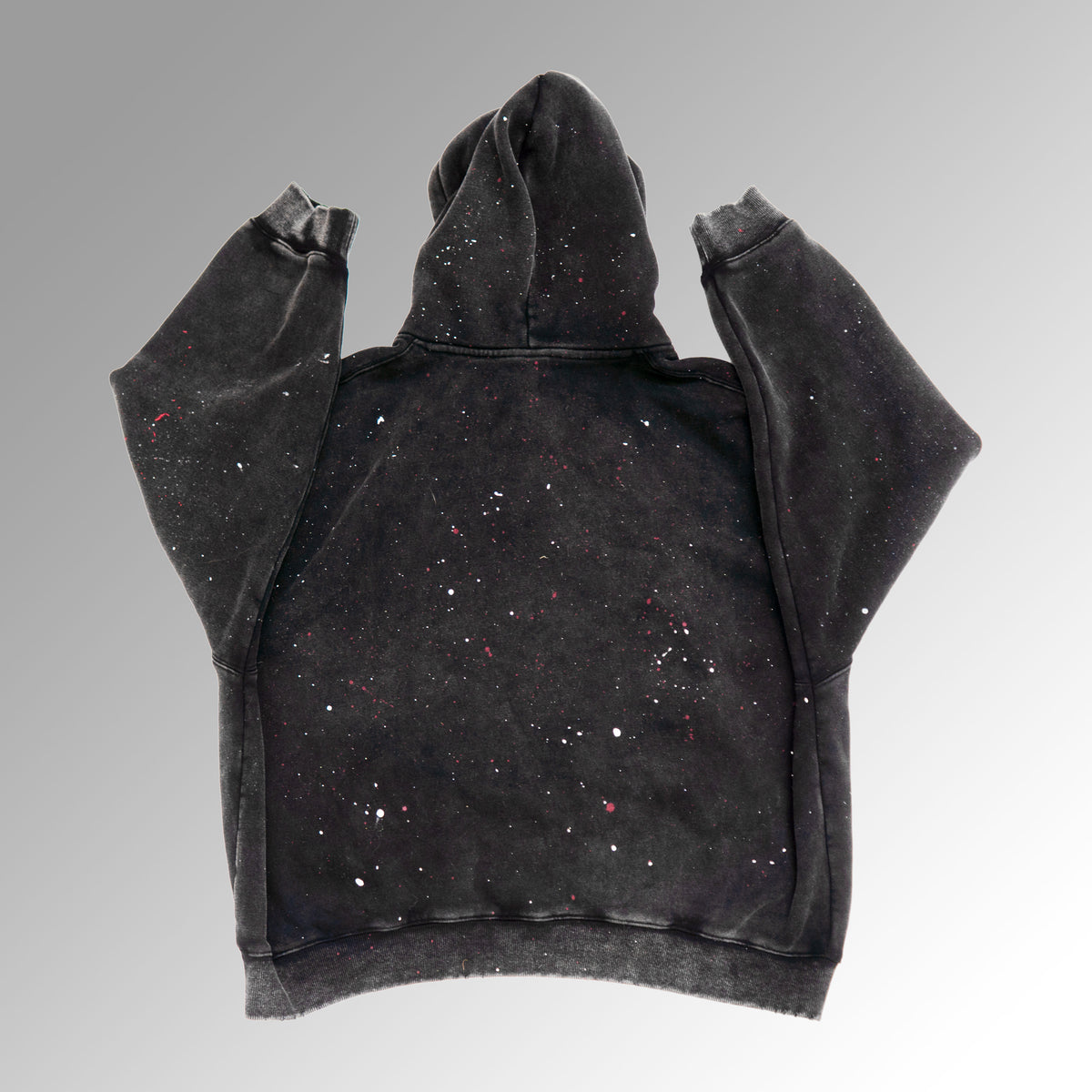 I HEART 2007 HOODIE (LIMITED EDITION, 100 PCS) CUSTOM EMBROIDERY + PAINT SPLATTER — PRE-ORDER